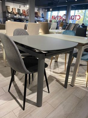 Стол Обеденный DAOSUN DT 8109 100-70 Серый сатин фотография