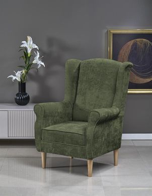 Крісло HERMES Halmar Зелений фотографія