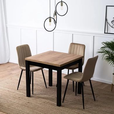 Стол раскладной MEBEL ELITE MAX 80(160)х80 см Дуб крафт фотография
