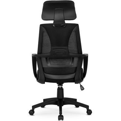 Стул офисный поворотный MEBEL ELITE STARK Черный фотография