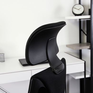 Стул офисный поворотный MEBEL ELITE STARK Черный фотография