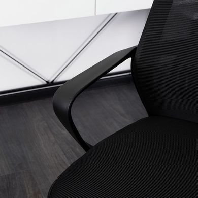 Стул офисный поворотный MEBEL ELITE STARK Черный фотография