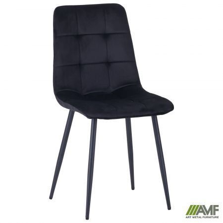 Стул Cherry Velvet AMF Черный фотография
