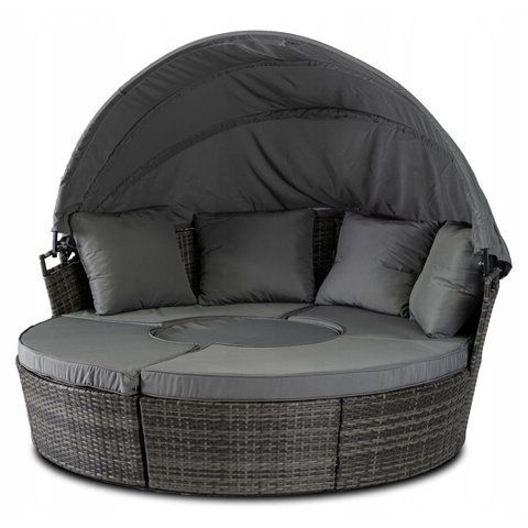 Комплект садових меблів MEBEL ELITE CALIFORNIA Чорний