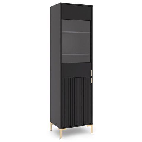 Витрина TORELLO MEBEL ELITE 190 Черный фотография
