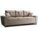 Диван 3-х місний оксамитовий MEBEL ELITE EMIL Velvet 230 см Бежевий фотографія