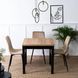 Стол раскладной MEBEL ELITE MAX 80(160)х80 см Дуб крафт