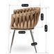 Стул бархатный MEBEL ELITE ELENA Velvet Беж