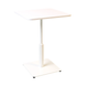 Стол Ibiza Soft light Lovko 70x70 Белый металл/белый
