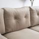 Диван 3-х местный бархатный MEBEL ELITE EMIL Velvet 230 см Бежевый