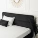Ліжко оксамитове MEBEL ELITE BOND Velvet 160x200см Чорний