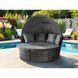 Комплект садових меблів MEBEL ELITE CALIFORNIA Чорний