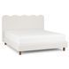 Ліжко двоспальне MEBEL ELITE IZMIR 160x200 см Кремовий