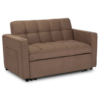 Крісло розкладне MEBEL ELITE ASTER Коричневий фотографія