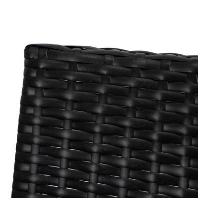 Комплект садових меблів MEBEL ELITE FILADELFIA Чорний