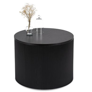 Журнальный столик HOPE MEBEL ELITE 60x60 Черный фотография
