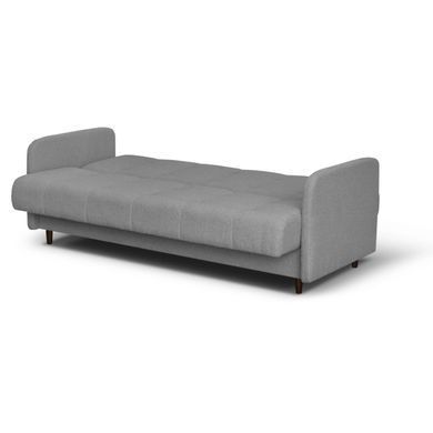 Диван розкладний MEBEL ELITE TIVOLI 198 см Сірий Букле фотографія