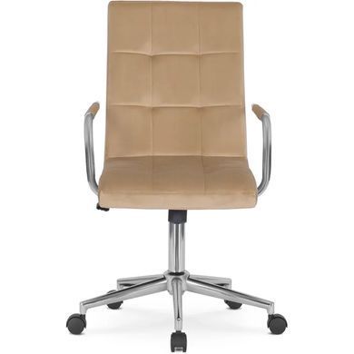Стул офисный поворотный MEBEL ELITE BOSTON Velvet Бежевый фотография