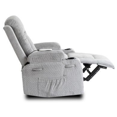 Масажне крісло MEBEL ELITE BOX 2 тканина Сірий фотографія