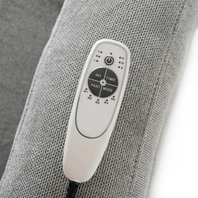 Масажне крісло MEBEL ELITE BOX 2 тканина Сірий фотографія