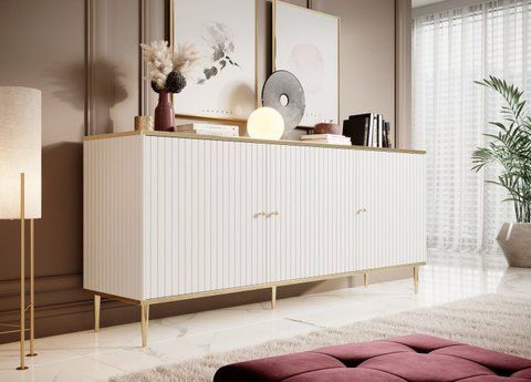 Комод Glamour Cama 180 Білий фотографія