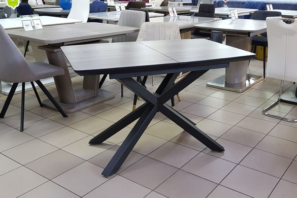 Стол Обеденный DAOSUN DT 888B 140-90 Белый Мрамор фотография