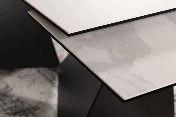 Стол Обеденный PETERSON CERAMIC Signal 160(240)X90 Белый Матовый фотография