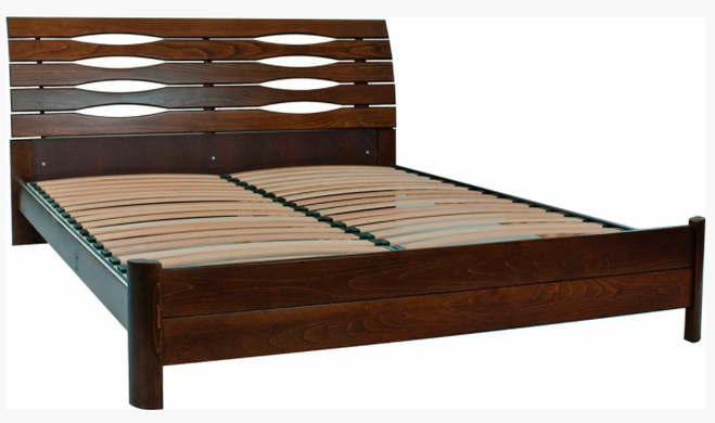 Кровать Мария Микс Мебель180-200 Темный Орех фотография