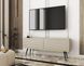 Тумба під телевізор Perfect Home Оро / Oro 2-дверна з чорними ніжками RTV135 MDF Бежевий фотографія