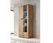 Вітрина SOHO S6 2D2S Cama 192 Дуб Лефкас Мат / Чорний