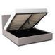Кровать двуспальная MEBEL ELITE MARSYLIA 160x200 см Серая
