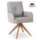 Стул поворотный MEBEL ELITE BIANCO Серый