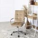 Стул офисный поворотный MEBEL ELITE BOSTON Velvet Бежевый