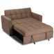 Крісло розкладне MEBEL ELITE ASTER Коричневий