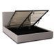 Кровать двуспальная MEBEL ELITE MARSYLIA 160x200 см Серая