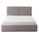 Кровать двуспальная MEBEL ELITE MARSYLIA 160x200 см Серая