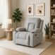 Масажне крісло MEBEL ELITE BOX 2 тканина Сірий