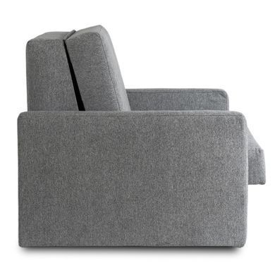 Набір з 2х розкладних крісел MEBEL ELITE MILAN 1, 98 см Сірий / тканина фотографія