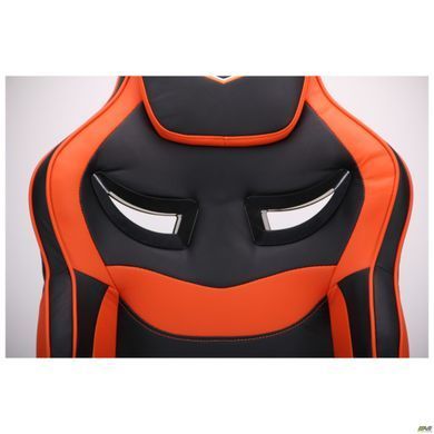 Комп'ютерне крісло VR Racer Expert Genius AMF Чорний/помаранчевий фотографія