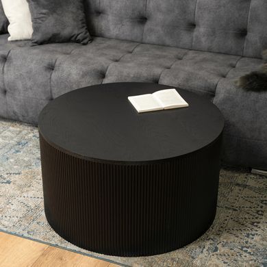 Журнальный столик HOPE MAX MEBEL ELITE 80x80 Черный фотография