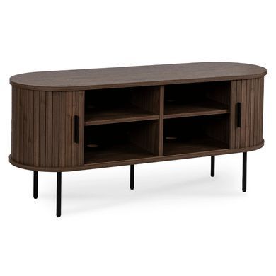 ТВ Тумба MEBEL ELITE TRISH 120 Орех фотография