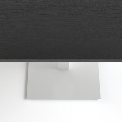 Стіл TETRA LIGHT Lovko 60x60 Білий / Чорний фотографія