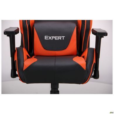 Комп'ютерне крісло VR Racer Expert Genius AMF Чорний/помаранчевий фотографія