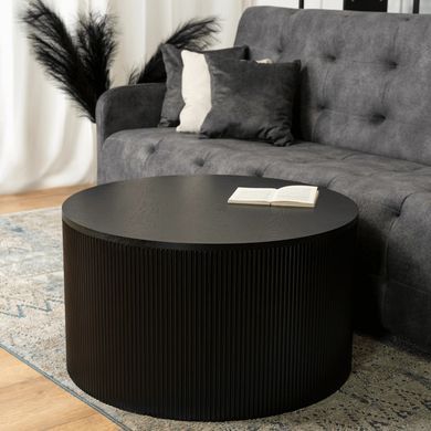 Журнальный столик HOPE MAX MEBEL ELITE 80x80 Черный фотография