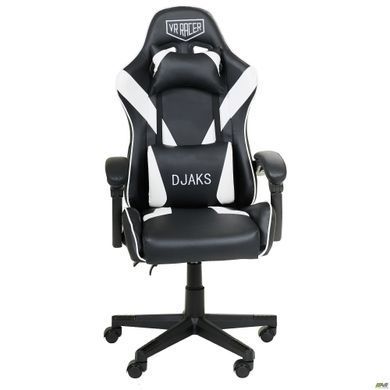 Компьютерное кресло VR Racer Dexter Djaks AMF Черный-белый фотография