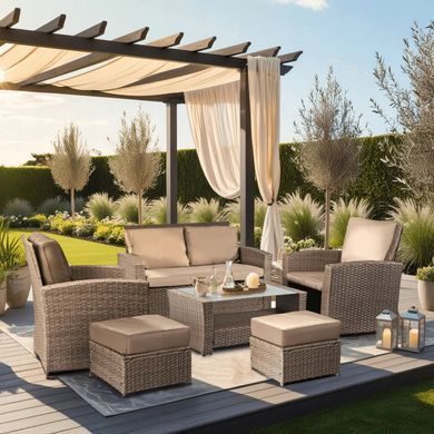 Комплект садовой мебели MEBEL ELITE FLORYDA Беж