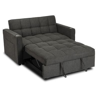 Крісло розкладне MEBEL ELITE ASTER Чорний фотографія