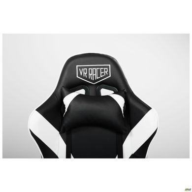Компьютерное кресло VR Racer Dexter Djaks AMF Черный-белый фотография