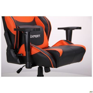 Комп'ютерне крісло VR Racer Expert Genius AMF Чорний/помаранчевий фотографія