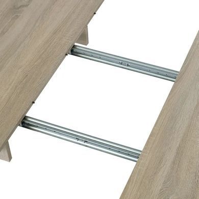 Стіл кухонний розкладний MEBEL ELITE HARRY 102(142)х102 см Дуб сонома фотографія